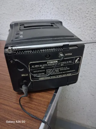 TV y Radio Portátil POONGHAN.. PRECIO NEGOCIABLE