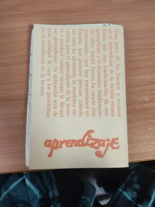 Cuando enseñar a leer batería predictiva