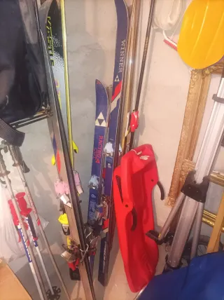Equipo esquí Tecno Pro Vintage