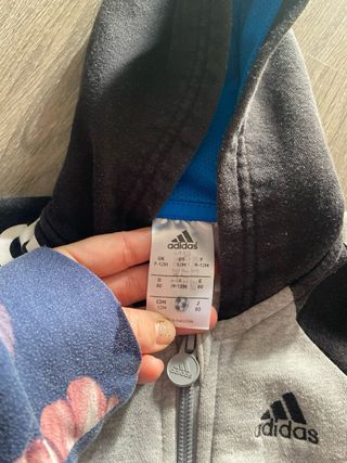 Chándal niño Adidas gris y negro