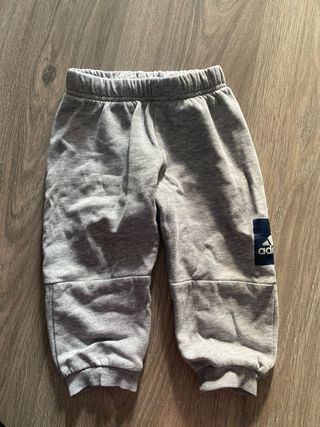 Chándal niño Adidas gris y negro