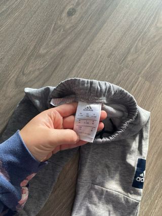 Chándal niño Adidas gris y negro