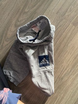 Chándal niño Adidas gris y negro