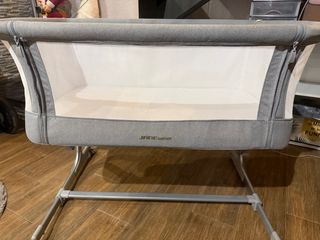 Cuna colecho Jane Babyside gris