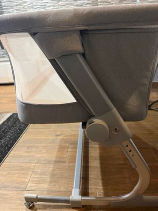 Cuna colecho Jane Babyside gris