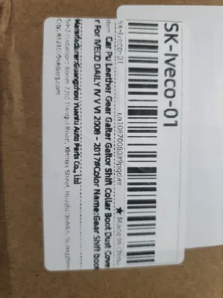 Funda Palanca Cambio Iveco Daily