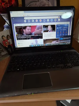 Portátil Sony VAIO Gris/Plata