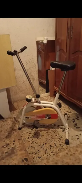 Bicicleta Estática Antigua