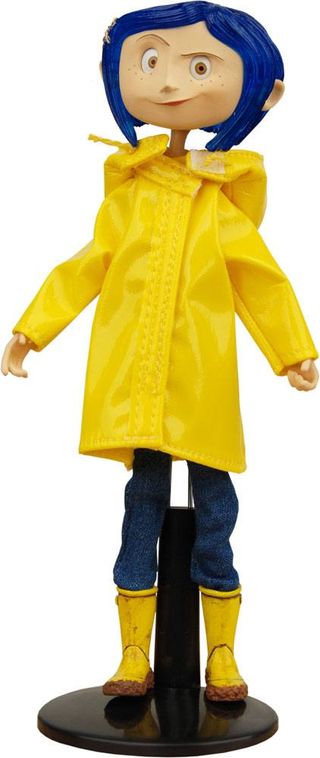 Coraline Impermeable y Botas 18cm NECA