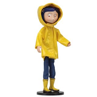 Coraline Impermeable y Botas 18cm NECA