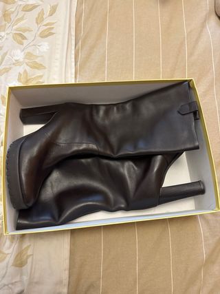 Botas de tacón negras Castañer T41