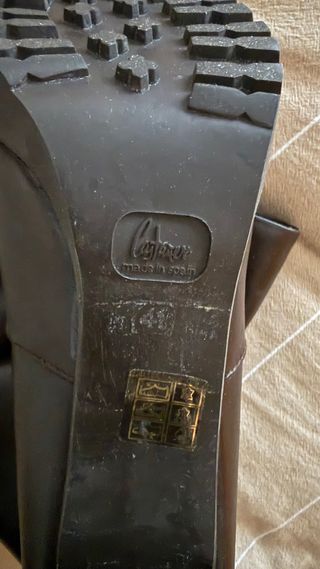 Botas de tacón negras Castañer T41