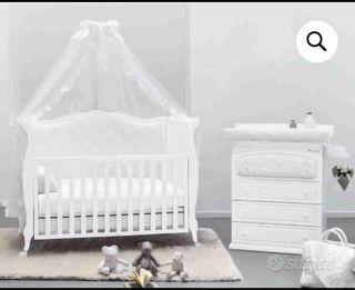 Lettino Rinascimento + Fasciatoio