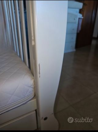 Lettino Rinascimento + Fasciatoio