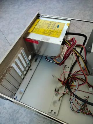 Case computer vintage con trasformatore