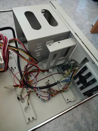 Case computer vintage con trasformatore