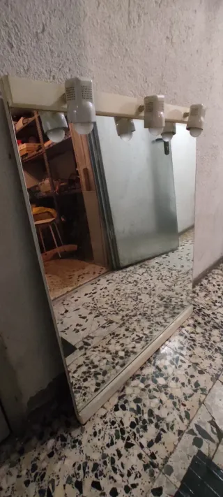 Espejo baño con luces.