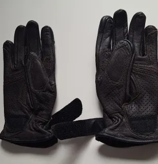 Guantes de piel Moto Mujer.  M/8