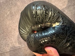 Guantes Boxeo Leone 16oz Negros