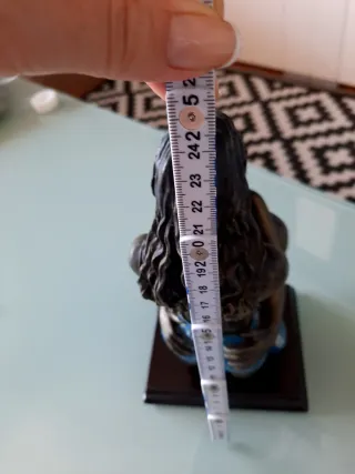 Figura cerámica El beso