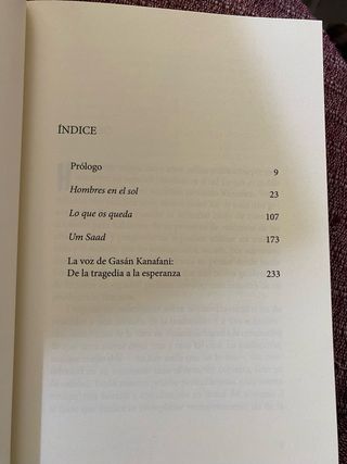 Gasan Kanafani./ Una trilogía palestina