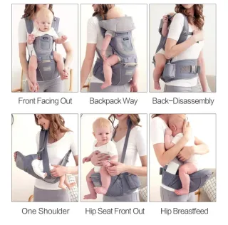 Mochila Portabebés 0-6 meses UPCHASE