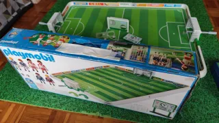 Futbolín Playmobil 4700 + 4701