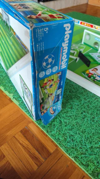 Futbolín Playmobil 4700 + 4701