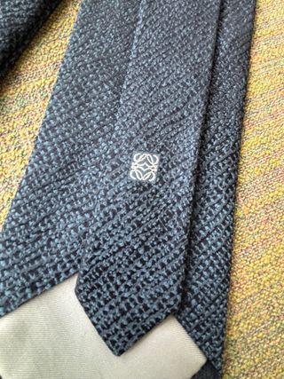 Corbata Loewe Azul. Seda 100%