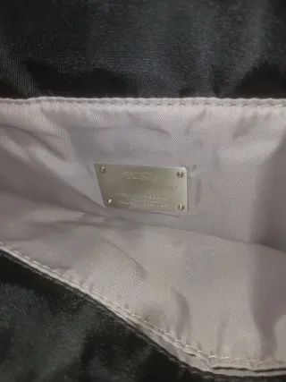 Portadocumentos Tumi Piel y Lona Negro/Marrón