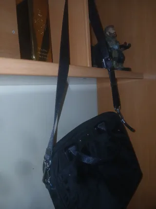 Portadocumentos Tumi Piel y Lona Negro/Marrón