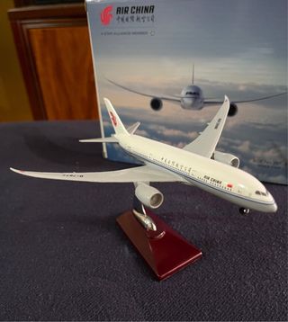 Maqueta Avión Air China Boeing 787-9 metal