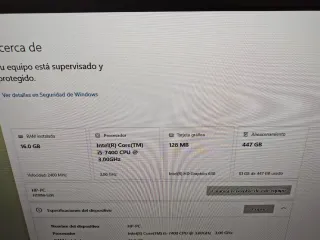 Pc i5 7th, 16GB ram, 500GB SSD