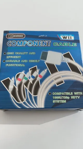 Cable Componente Dragon para Wii