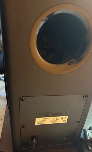 Equipo de sonido Samsung negro