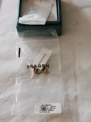 Pendientes Skagen Rosa Dorado