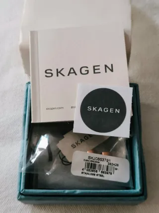 Pendientes Skagen Rosa Dorado