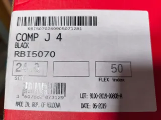 Botas de esquí infantiles negras