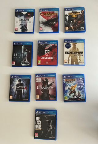 Lote 10 Juegos PS4 (PlayStation 4)