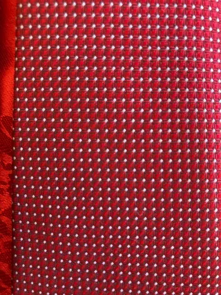 Set 4 cravatte uomo rosso bordeaux