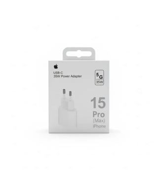Cargador Apple USB-C 35W iPhone 15 Pro Max NUEVO