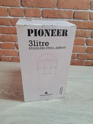 Pioneer Flasks Airport, Termo, Frasco, Metal, 3 L