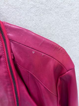 Cazadora Desigual Mujer Morado/Rojo T.44