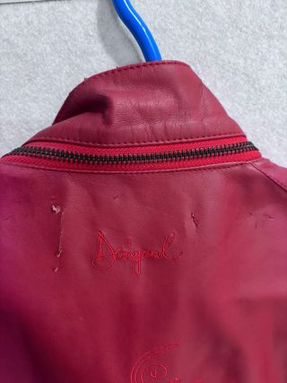 Cazadora Desigual Mujer Morado/Rojo T.44