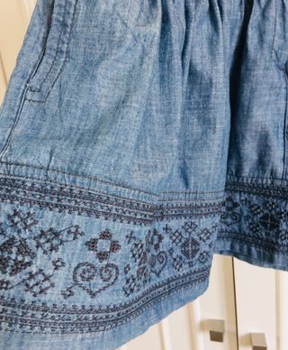 Falda vaquera Zara M