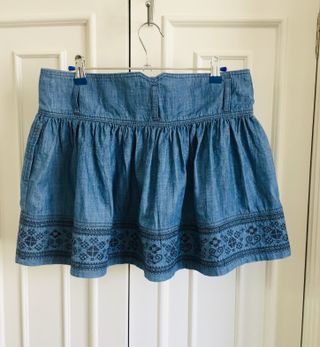 Falda vaquera Zara M