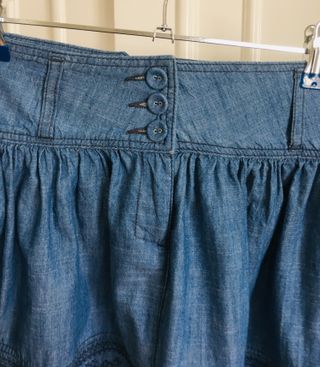 Falda vaquera Zara M