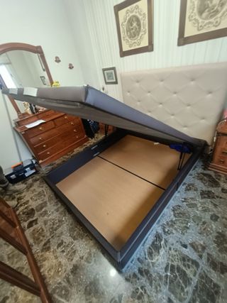 Base Cama Canape 150x190 Polipiel