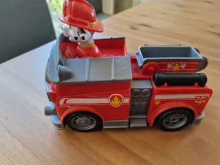 Coche RC Bombero Marshall Patrulla Canina