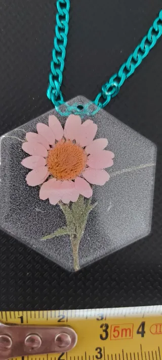 Ciondoli orecchini resina